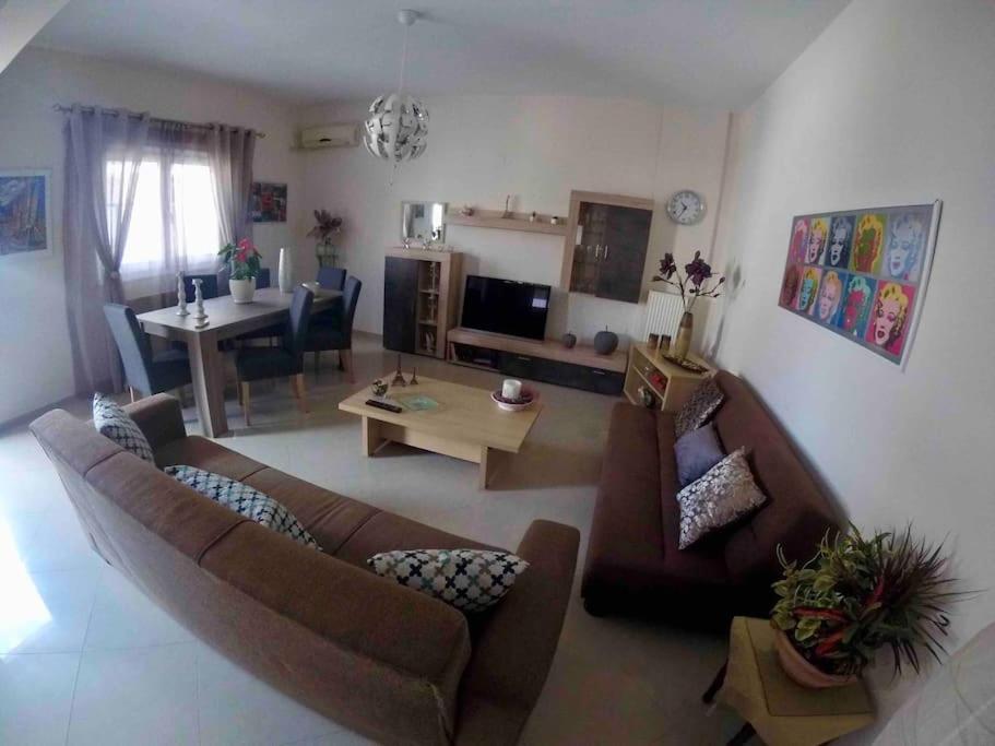 An Ideal 3 Bedroom Apartment In Heraklion - Crete Екстериор снимка